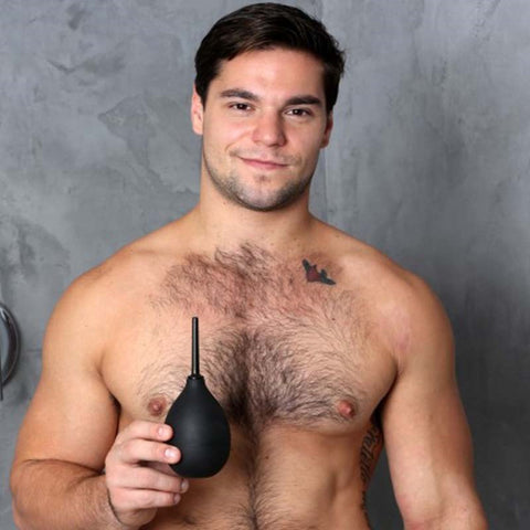 Perfect Fit Ergoflo Impulse Anal Douche with Air Valve Technology - Enemas and Douches