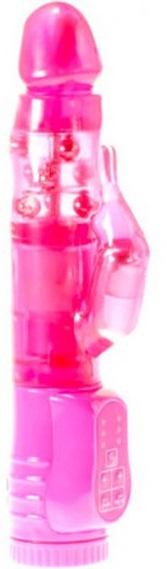 Seven Creations Perfect Vibe Jelly Silicone Rabbit Vibrator Dual Motors - - Rabbit Vibrators