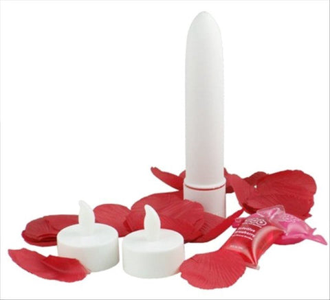 BDStyle Petals of Passion Romantic Kit with Multi Speed Vibrator - Sex Kits