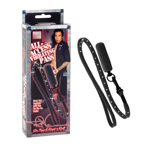 California Exotics Phil Varone All Access Vibrating Pass Black Discreet Vibrator - Personal Massagers