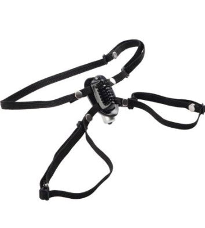 California Exotics Phil Varone Little Black Heart Clitoral Stimulator Harness - Personal Massagers