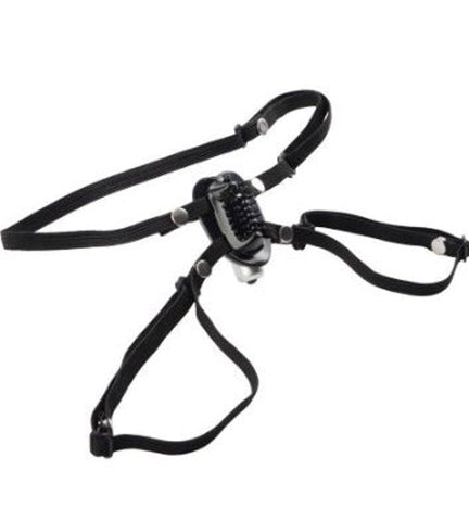 California Exotics Phil Varone Little Black Heart Clitoral Stimulator Harness - Personal Massagers