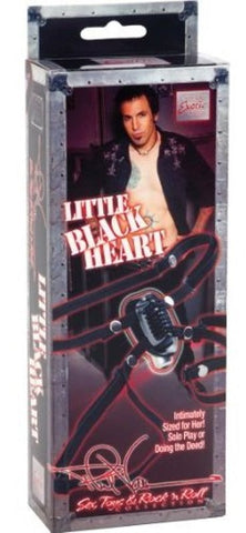 California Exotics Phil Varone Little Black Heart Clitoral Stimulator Harness - Personal Massagers