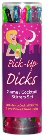 Kheper Games Playful Cocktail Stirrers Penis Shaped Accessories - Sex Games, Coupons and Tricks