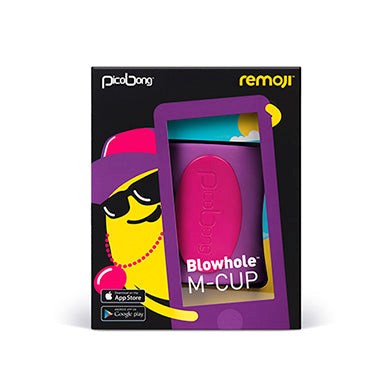 Lelo PicoBong Remoji BLOWHOLE M Cup Bluetooth App Controlled Masturbator - Masturbators and Strokers