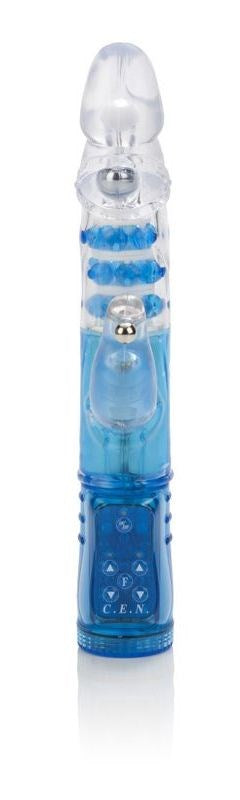 California Exotics Pierced Lover Vibrator With Balls And Stimulators Dual Motor - Rabbit Vibrators
