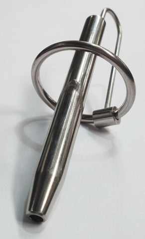Hells Couture Pierceless Steel Princes Wand and Glans Ring Urethral Play - Penis Plugs