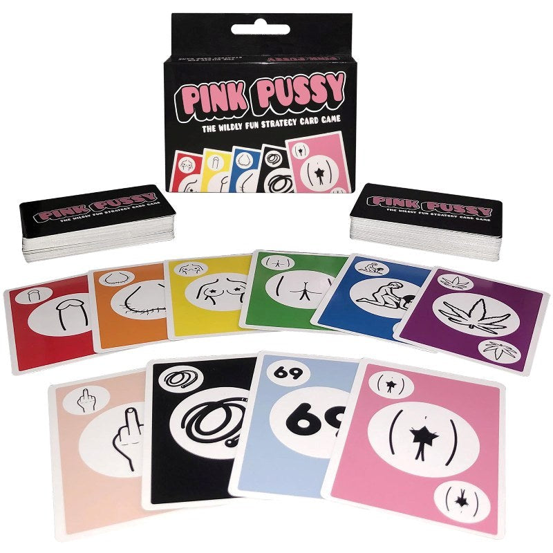 Kheper Games Pink Pussy Card Game Adult Party Entertainment - - Sex Games, Coupons and Tricks