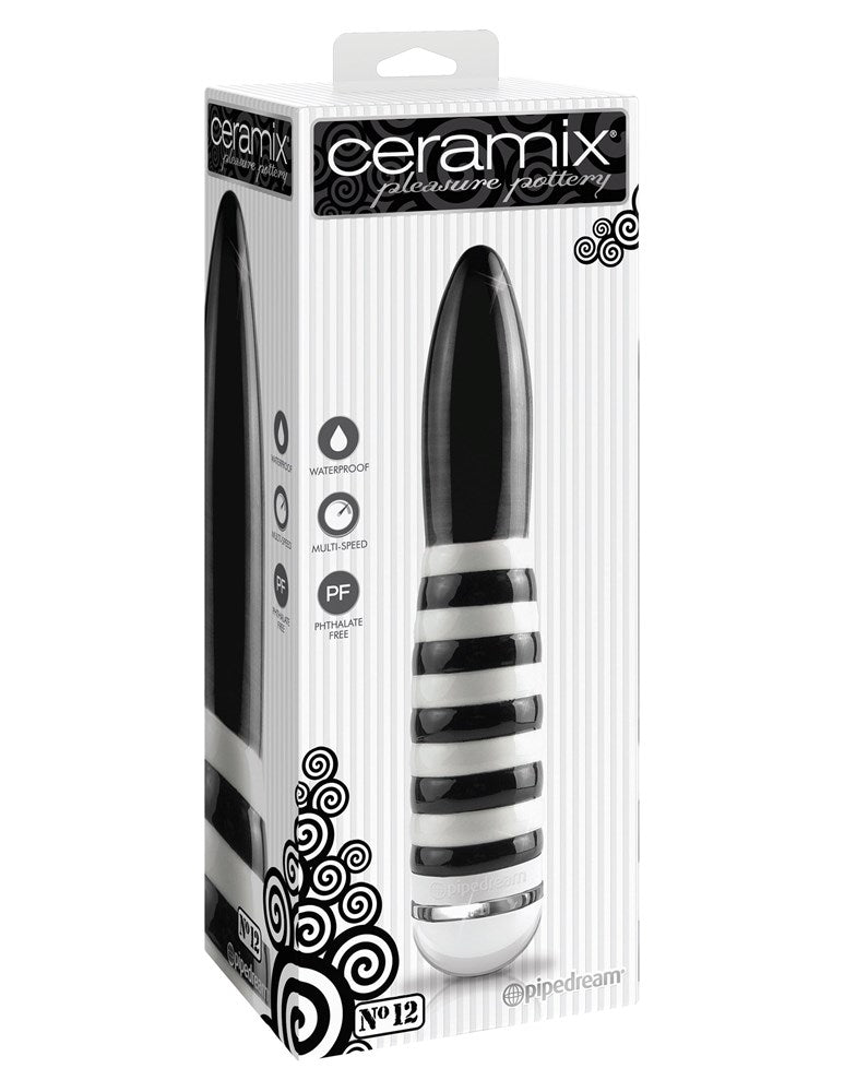 Pipedream Products Ceramix No 12 6 Functions Bullet Vibrator - - Strap On Sextoys