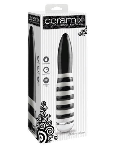 Pipedream Products Ceramix No 12 6 Functions Bullet Vibrator - Strap On Sextoys