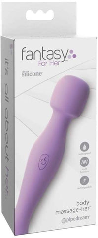 Pipedream Fantasy for Her Body Massage Her Clitoral Vibrator USB Rechargeable - Personal Massagers