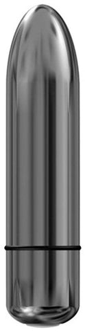BMS Factory Platinum Power Bullet 3 Inch Variable Speed Clitoral Vibrator - Personal Massagers