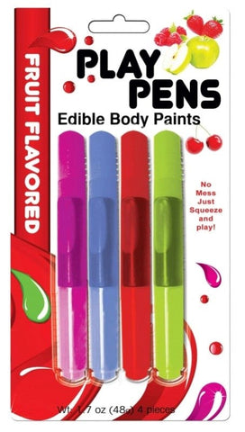 Hott Products Play Pens Edible Body Paints for Precise Sensual Art - Sex Games, Coupons and Tricks