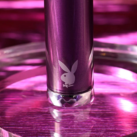Evolved Playboy Pleasure Amethyst Waterproof Mini Vibrator Glass Tip - Waterproof Vibrators