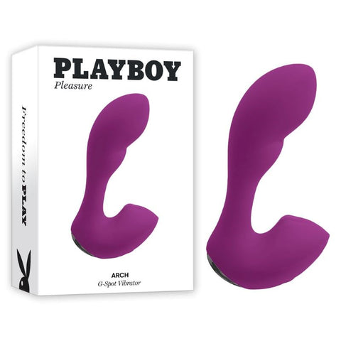 Evolved Playboy Pleasure ARCH 10 Functions G Spot Massager Dual Stimulation - G-Spot Vibrators
