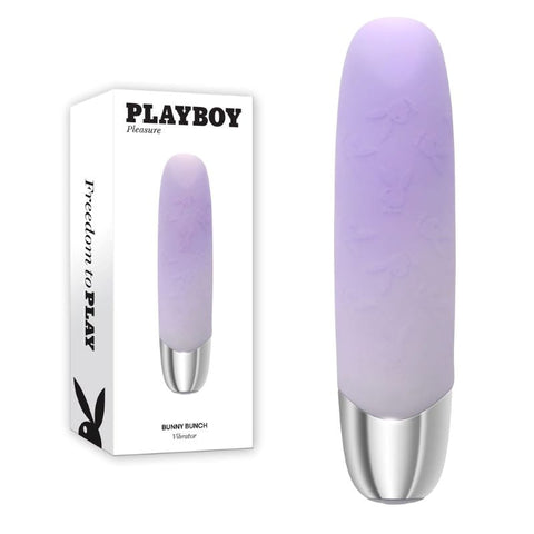 Evolved Playboy Pleasure Bunny Bunch Bullet Vibrator Dual Layer Silicone - Waterproof Vibrators