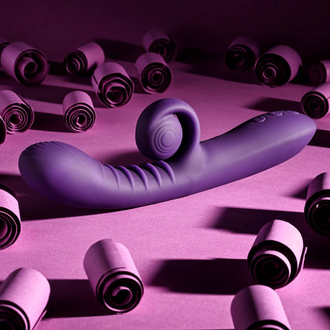 Evolved Playboy Pleasure CURLICUE 10 Functions Rabbit Vibrator Spiral Design - Rabbit Vibrators