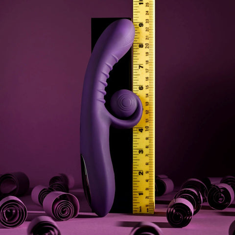 Evolved Playboy Pleasure CURLICUE 10 Functions Rabbit Vibrator Spiral Design - Rabbit Vibrators
