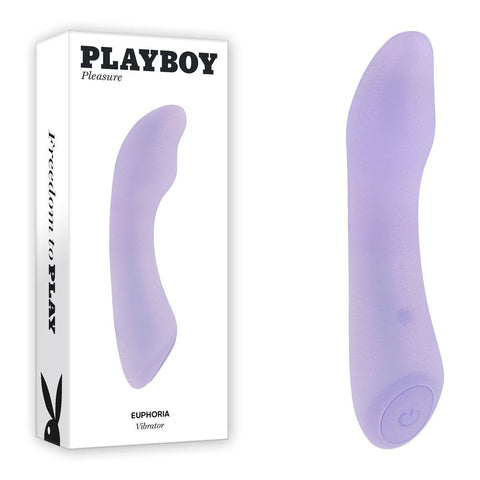 Evolved Playboy Pleasure Euphoria Silicone Mini Vibrator with Flexible Shaft - Mini & Slim Vibrators