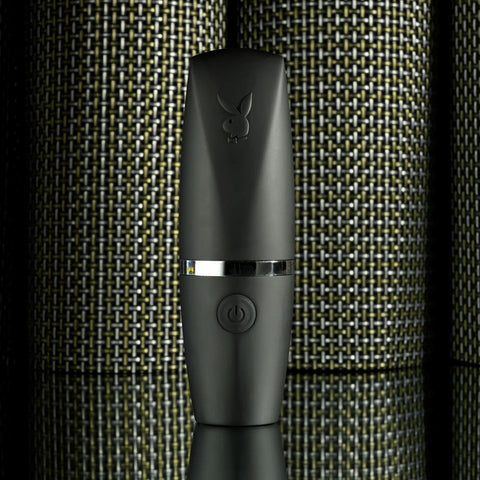 Evolved Playboy Pleasure Excursion Clitoral Suction Vibrator Lipstick Design - Clit Ticklers and Pulsators