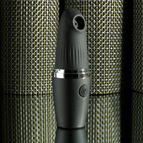Evolved Playboy Pleasure Excursion Clitoral Suction Vibrator Lipstick Design - Clit Ticklers and Pulsators