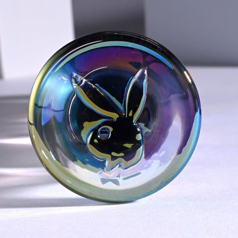 Evolved Playboy Pleasure Jewels Wand Glass Dildo 3 Graduated Beads - Non-Realistic Dildos