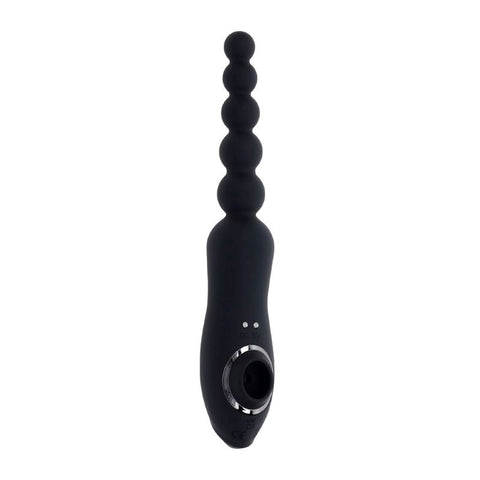Playboy Pleasure LET IT BEAD Dual Ended Suction Vibrator - Anal Beads and Balls