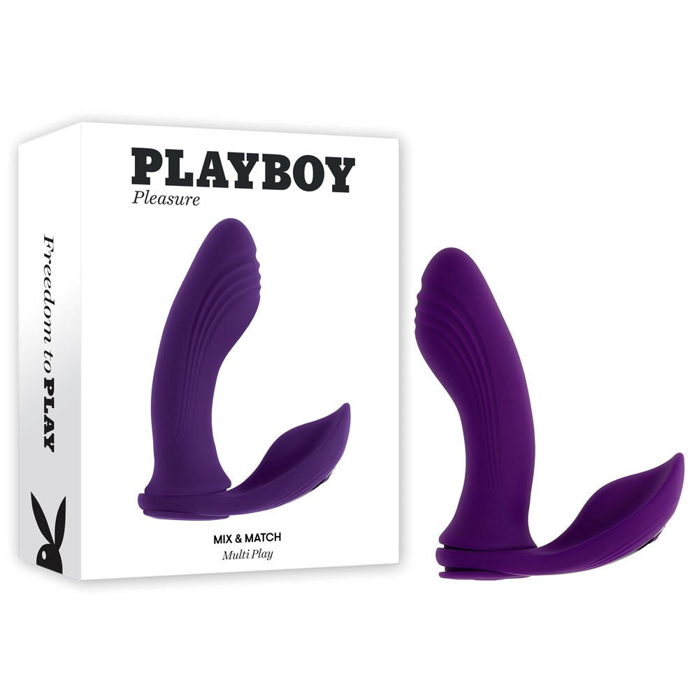 Playboy Pleasure Mix & Match 10 Functions Couples Vibrator - - G-Spot Vibrators