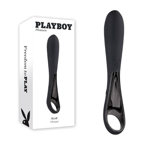 Evolved Playboy Pleasure OLLO Rechargeable G Spot Vibrator Ring Handle - G-Spot Vibrators