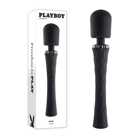 Evolved Playboy Pleasure Royal Vibrating Body Wand Massager Powerful Vibrator - Body Wands