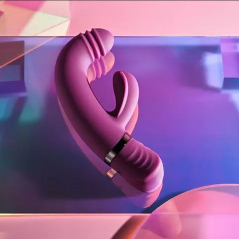 Evolved Playboy Pleasure TAP THAT Rabbit Vibrator with Tapping Technology - Rabbit Vibrators