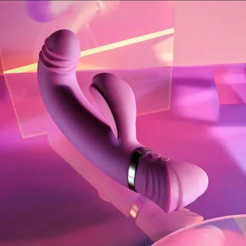 Evolved Playboy Pleasure TAP THAT Rabbit Vibrator with Tapping Technology - Rabbit Vibrators