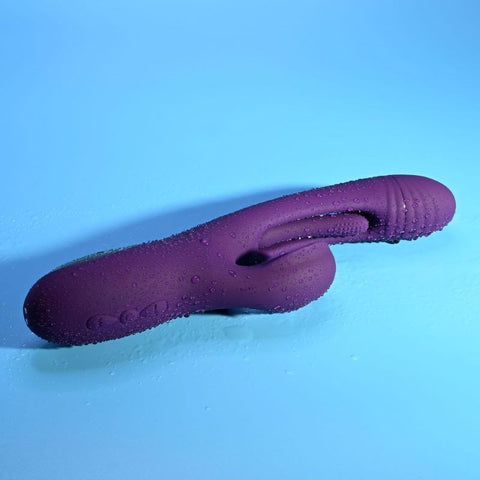 Evolved Playboy Pleasure THE THRILL 7 Functions Rabbit Massager Triple Action - Rabbit Vibrators