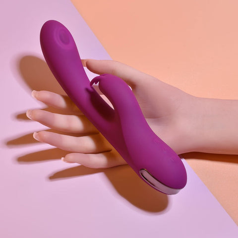 Evolved Playboy Pleasure Thumper Multi Functions Rabbit Vibrator G Spot Tapping - Rabbit Vibrators