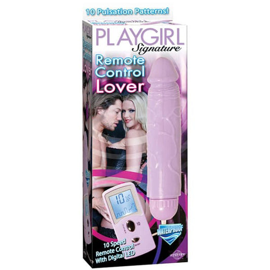 Pipedream Products Playgirl Signature Remote Control Lover Dildo - - Vibrating Dildos