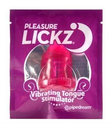 Pipedream Products Pleasure Lickz Vibrating Tongue Massager - Finger and Tongue Vibrators
