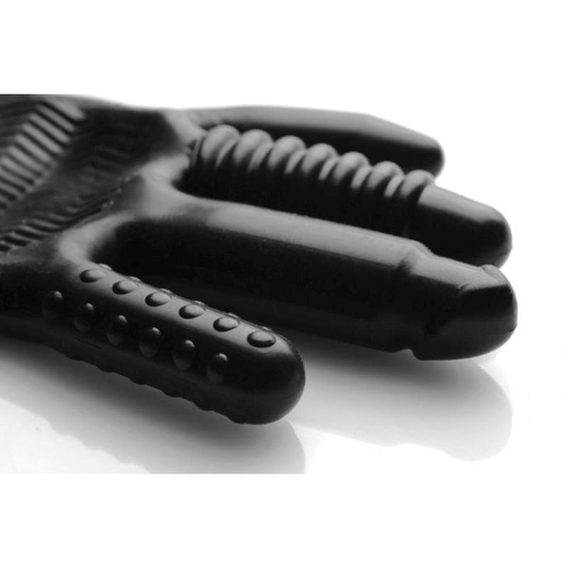 Pleasure Poker Textured Glove Feel The Cock Vibe - - Masturbators and Strokers