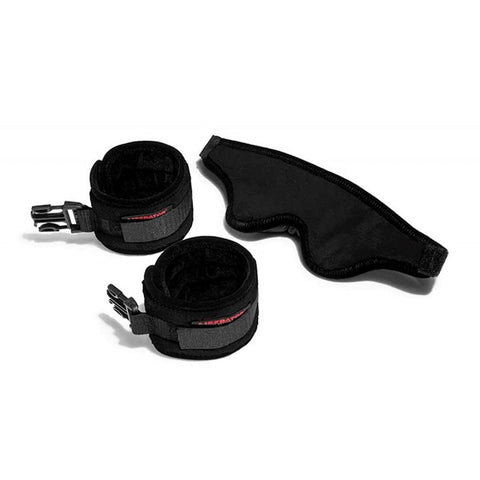 Liberator Plush Tease Kit Bondage Restraint Set with Blindfold - Bondage Kits