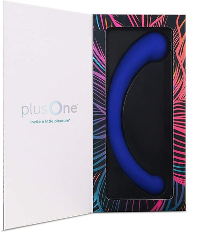 PlusOne Dual Vibrating Arc G Spot Massager with Dual Independent Motors - Waterproof Vibrators