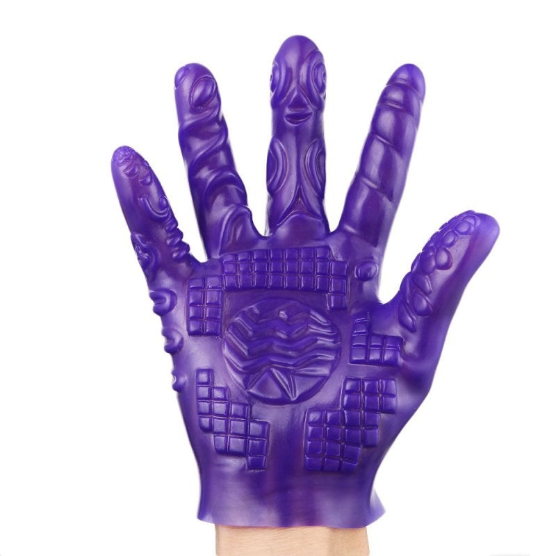 BDStyle Luxurious Poker Inspired Textured Glove for Intimate Exploration - - Dental and Clinical