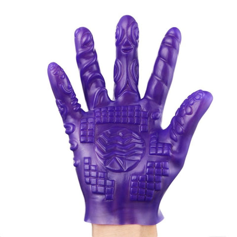 BDStyle Luxurious Poker Inspired Textured Glove for Intimate Exploration - Dental and Clinical