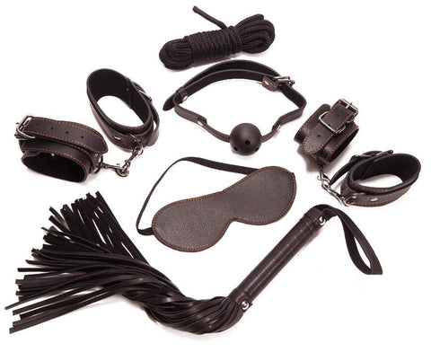 Pornhub Sextoys Ultimate Bondage Set Black Complete BDSM Kit - Bondage Kits