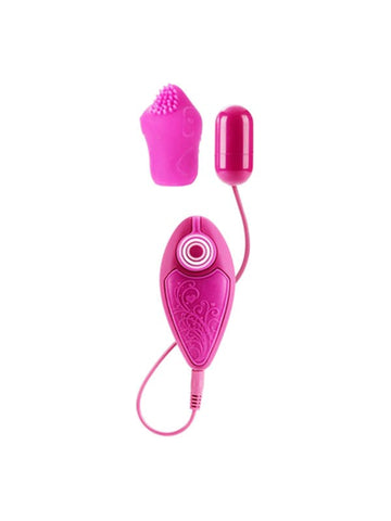 California Exotics Posh 10 Function Silicone Pleasure Pack 1 Vibrator - Love Eggs and Kegel Exercisers