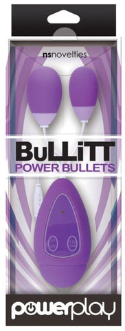 NS Novelties Power Play BuLLiTT Dual Bullet Vibrator Set Powerful Twin Motors - Bullet Vibrators