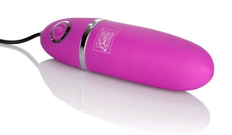 California Exotics Power Play Dual Silver Remote Control Bullet Vibrator - Bullet Vibrators