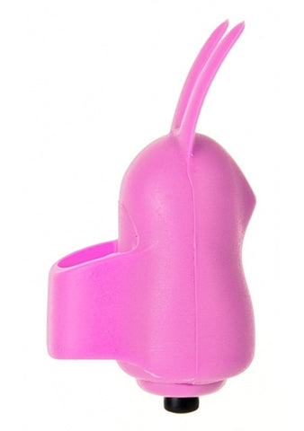 Shots Toys Power Rabbit Vibrating G Spot Finger Ring with Dual Stimulation - Rabbit Vibrators