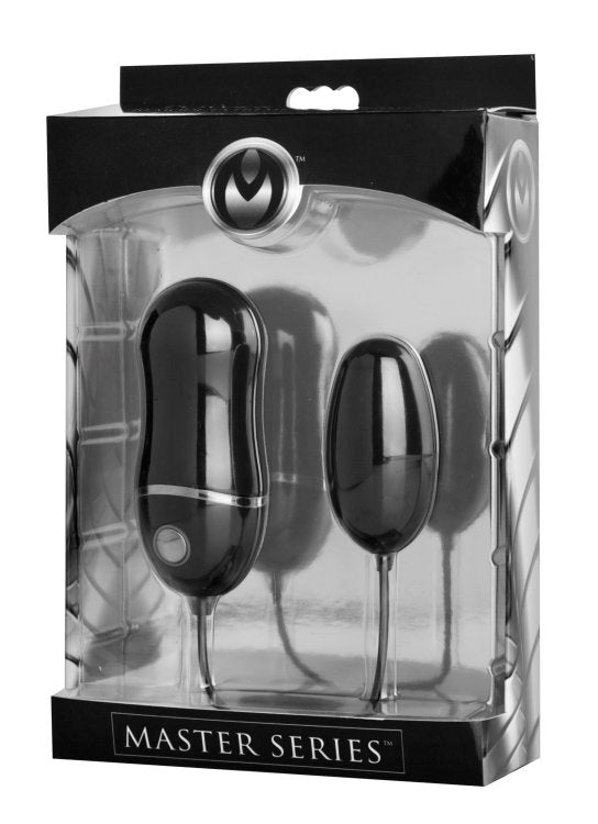 XR Brands Power Trance 10 Mode Super Bullet Vibrator with Remote Control - - Bullet Vibrators