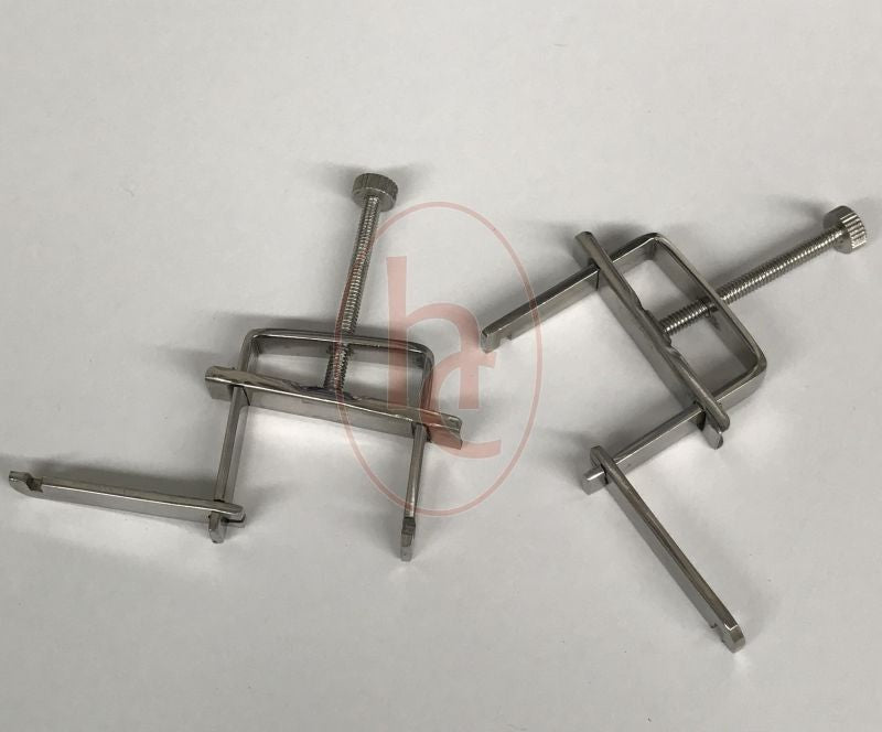 Hells Couture Press Style Nipple Clamps Medical Grade Steel Construction - - Breast and Nipple Toys