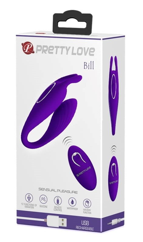 Baile Ridged Pleasure Pretty Love Intimate Massager Couples Vibrator - - Personal Massagers