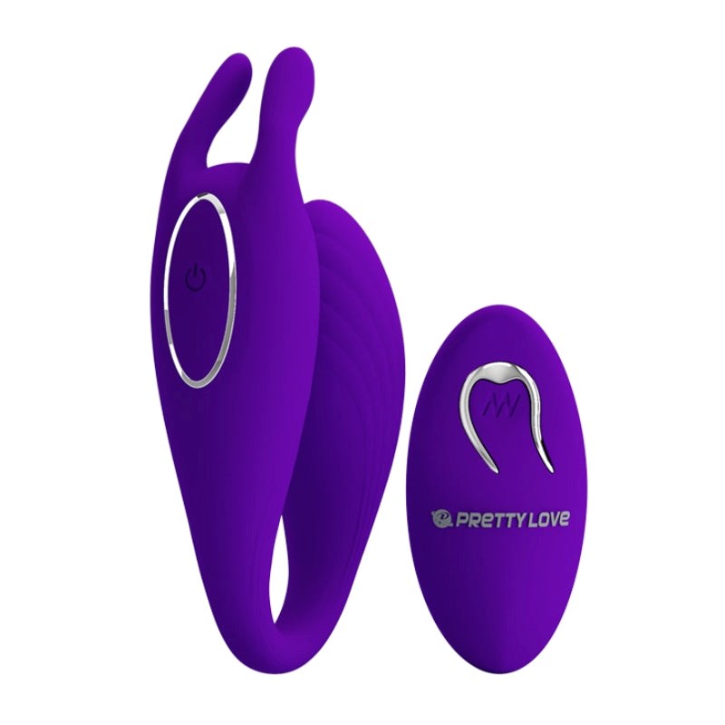 Baile Ridged Pleasure Pretty Love Intimate Massager Couples Vibrator - - Personal Massagers